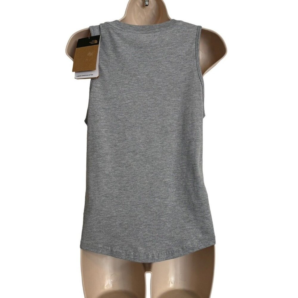 THE NORTH FACE Women's Half Dome Tank Gray White Size XS NWT Sleeveless Top $30 - Picture 4 of 10